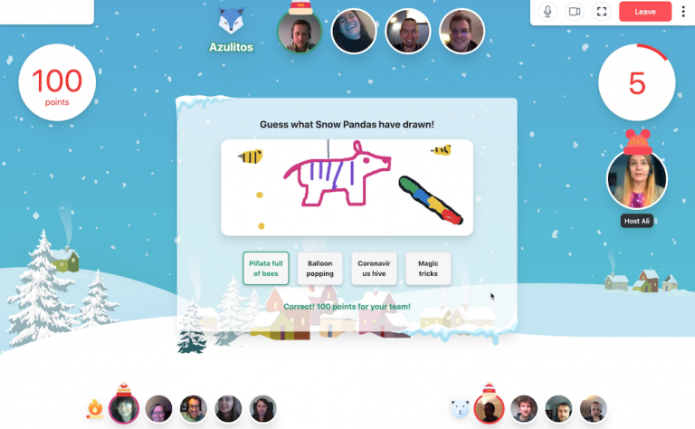 Virtual game xmas