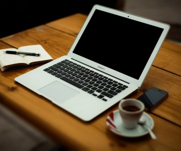 computer and phone