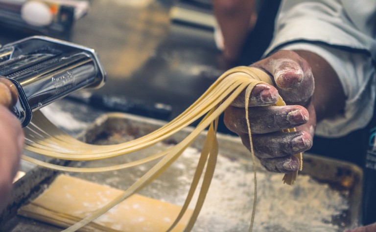 homemade pasta